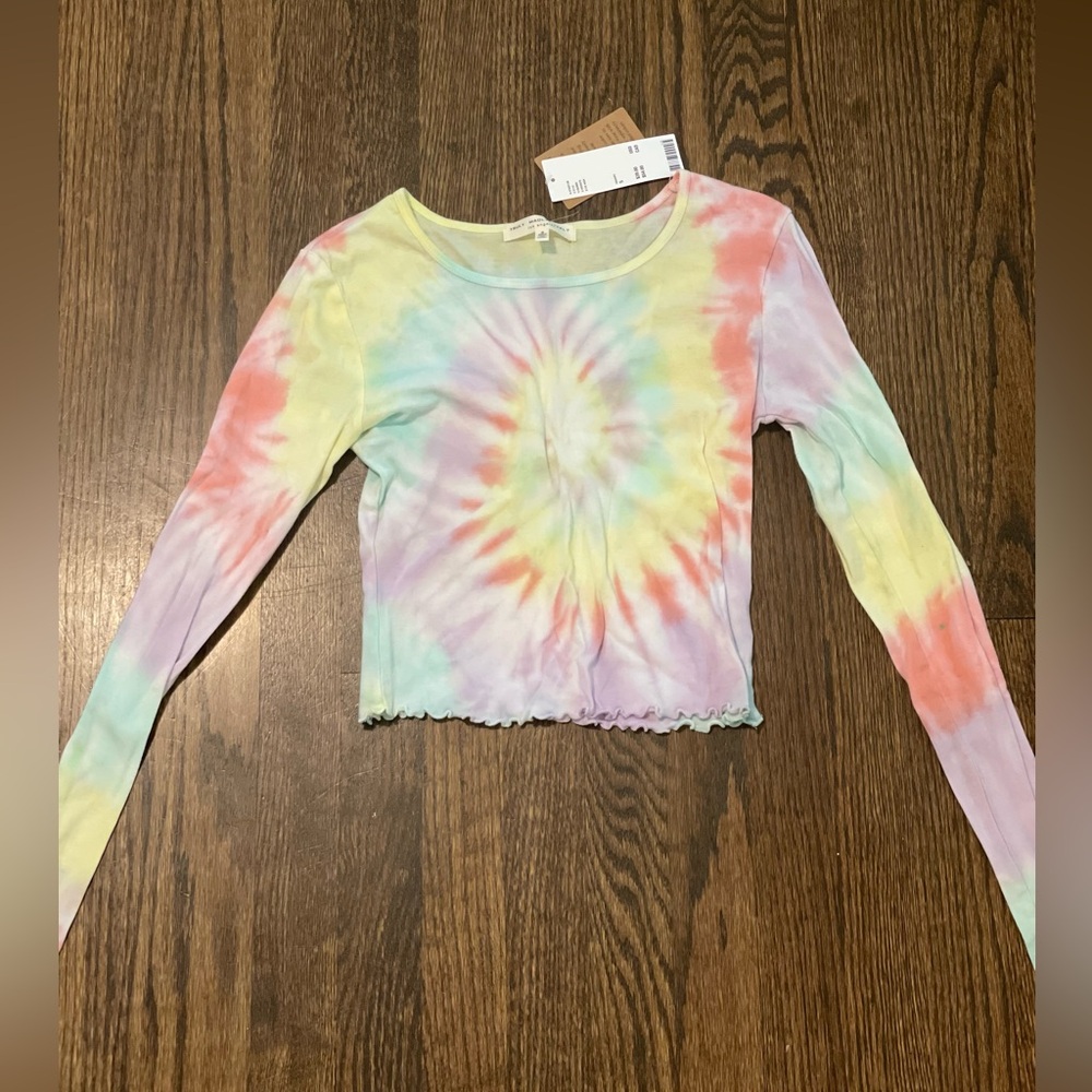 TIE DYE LONG SLEEVE SHIRT